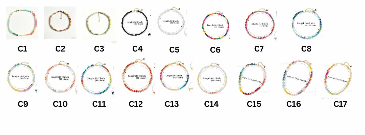 Preorder: Color Pop Beaded Trend Necklace