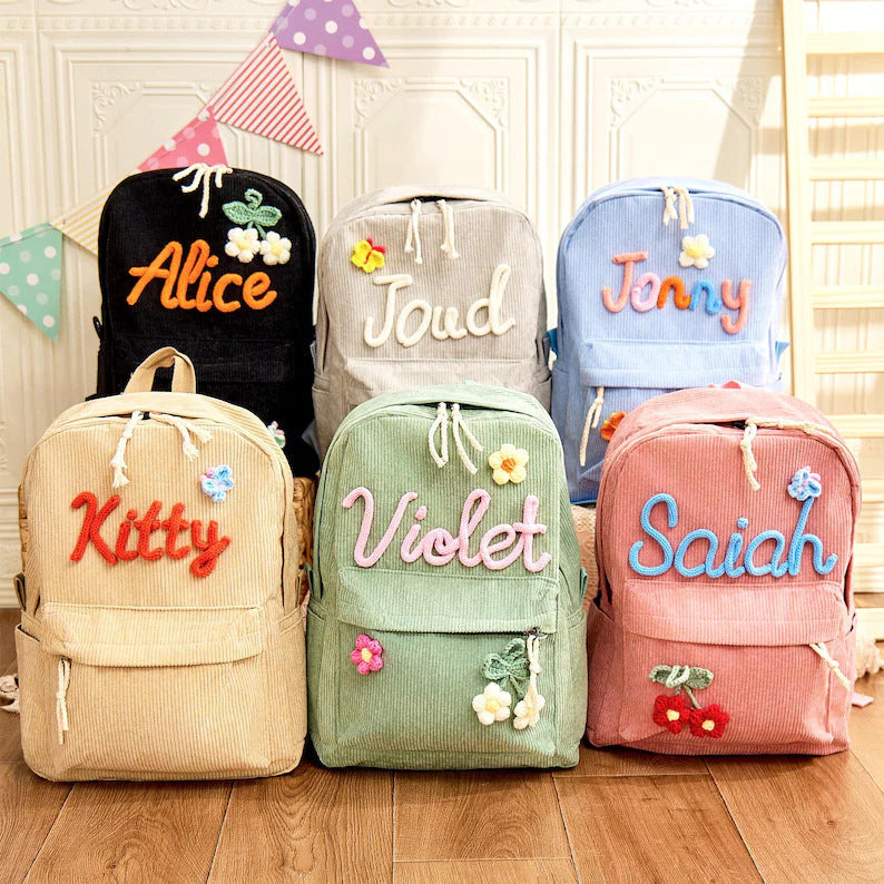 Preorder: Bloom & Bow Custom Name Backpack