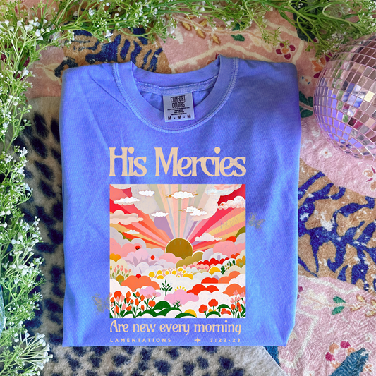 His Mercies Graphic Tee D-1017