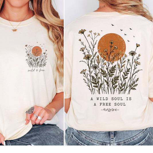 Wild and Free Tee