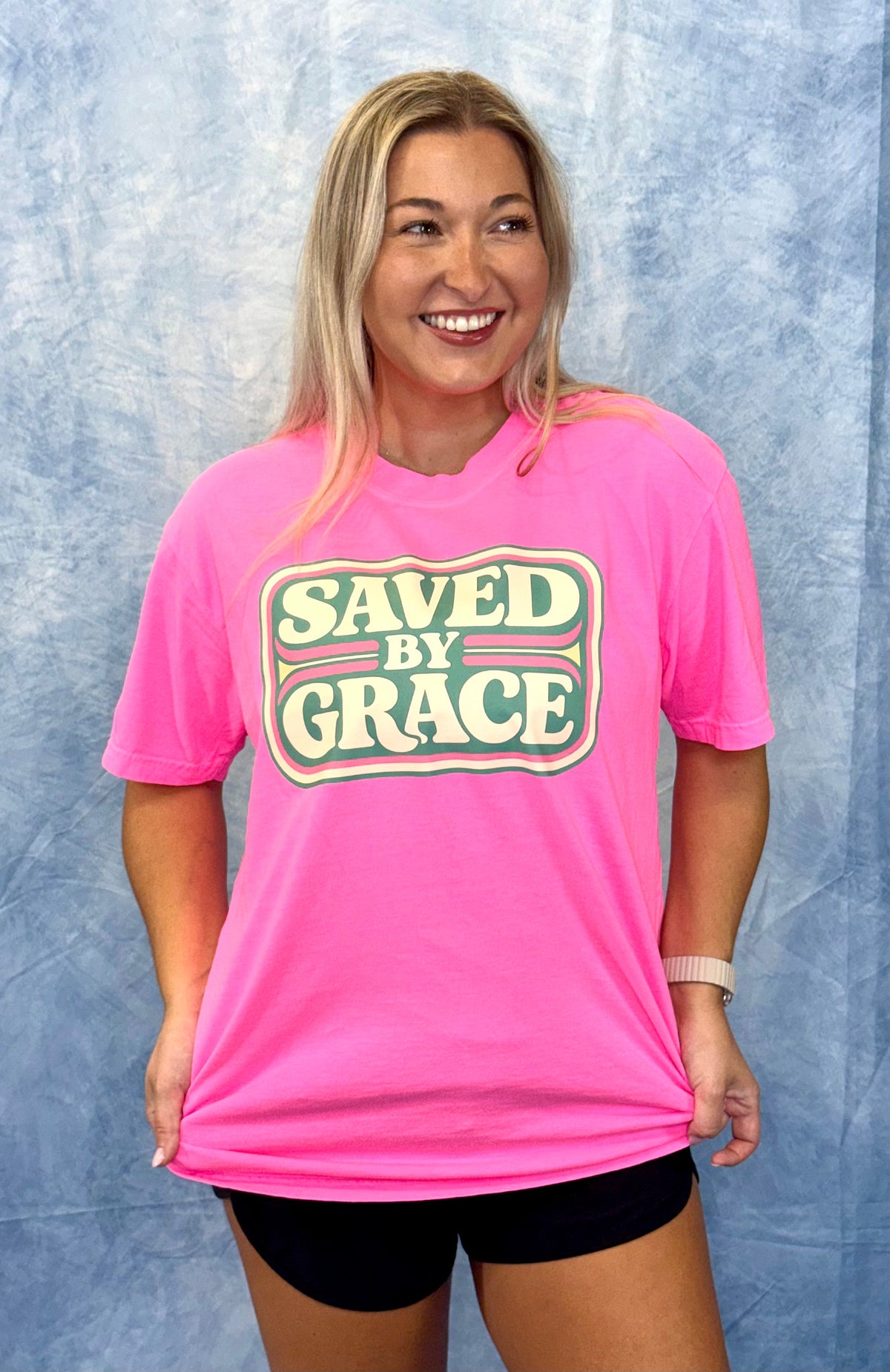 Saved by Grace Tee